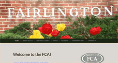 Desktop Screenshot of fca-fairlington.org