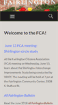Mobile Screenshot of fca-fairlington.org